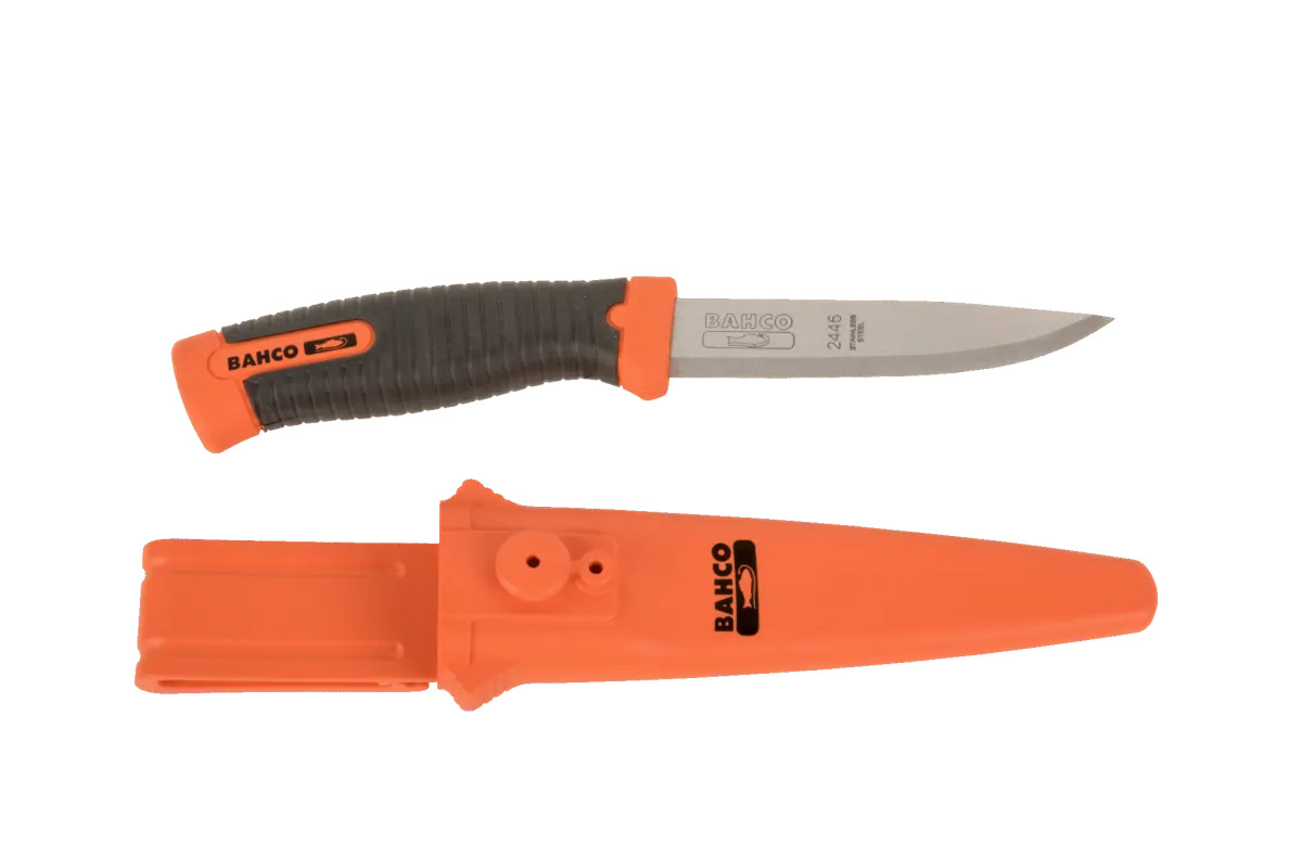 Univerzalni nož 220mm u pvc koricama sa zakačkom Bahco
