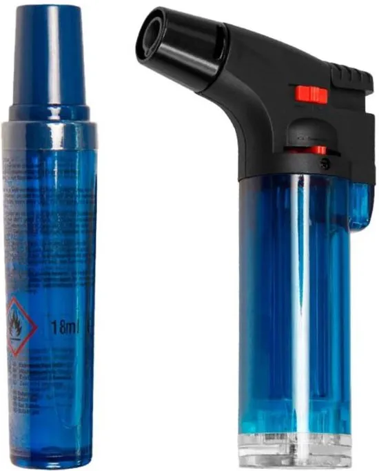 Upaljač/brener + 18ml plina za dopunu sort Flame Classics