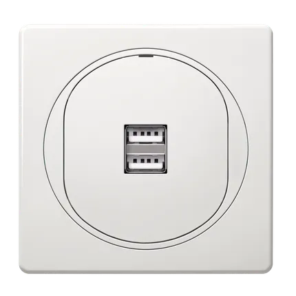 USB punjač EON 2xUSB 1.2A 5V beli  A.C.