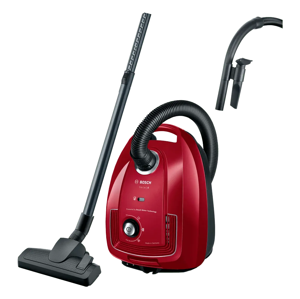 Usisivač Serie 4 600W crveni Bosch