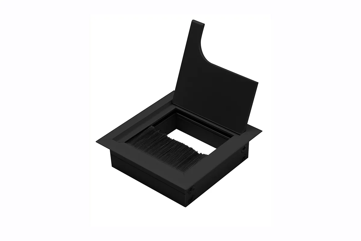 Uvodnik kablova 80X80mm crni MERIDA 80 GTV