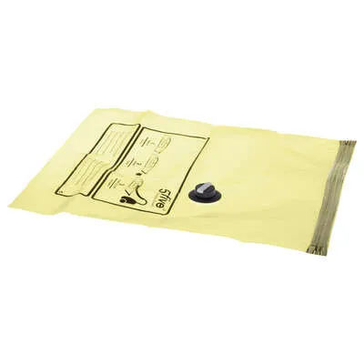 Vakuum kesa za odlaganje odeće 60x50x2.5cm prozirna mirisna 5five