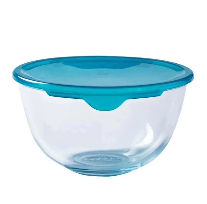 Vatrost. cinija okrugla Cook&Store 1L sa pvc pokl. Pyrex