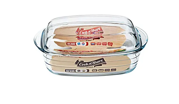Vatrost. pekač 4.5l Cook&Share sa poklopcem i ručkama Pyrex