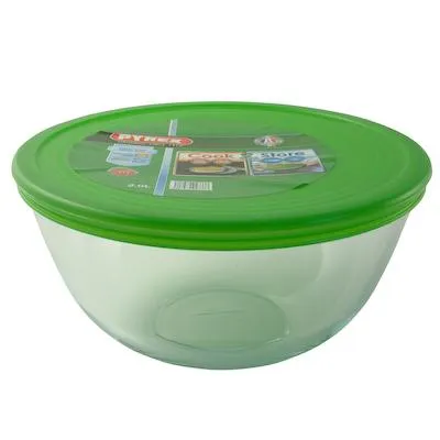 Vatrostalna činija okrugla Cook&Store 2L sa pvc poklopcem