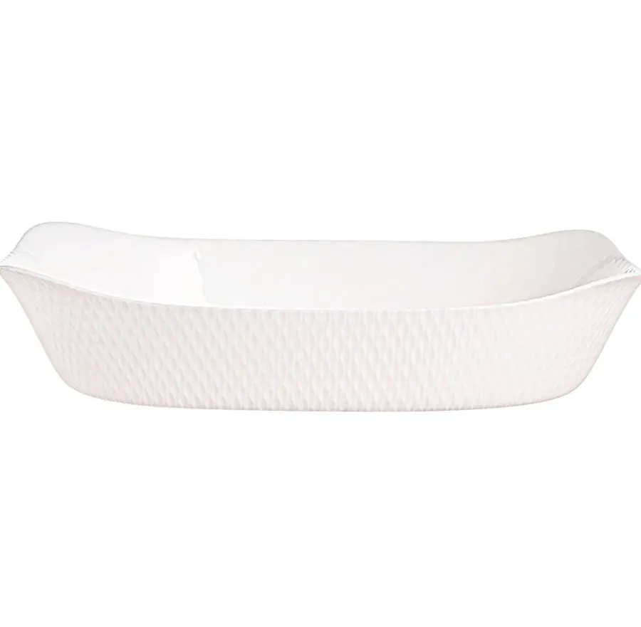 Vatrostalna posuda Smart Cuisine 34x25cm 2.7l bela Luminarc