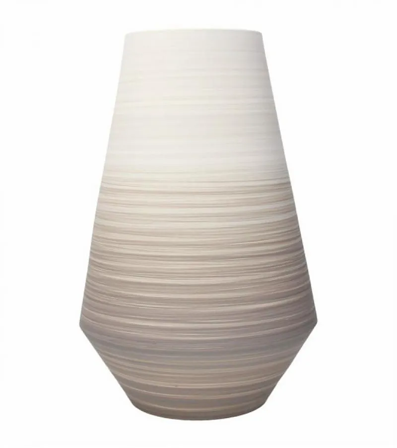 Vaza Cer-amica Wheel 28x27cm bež Interior