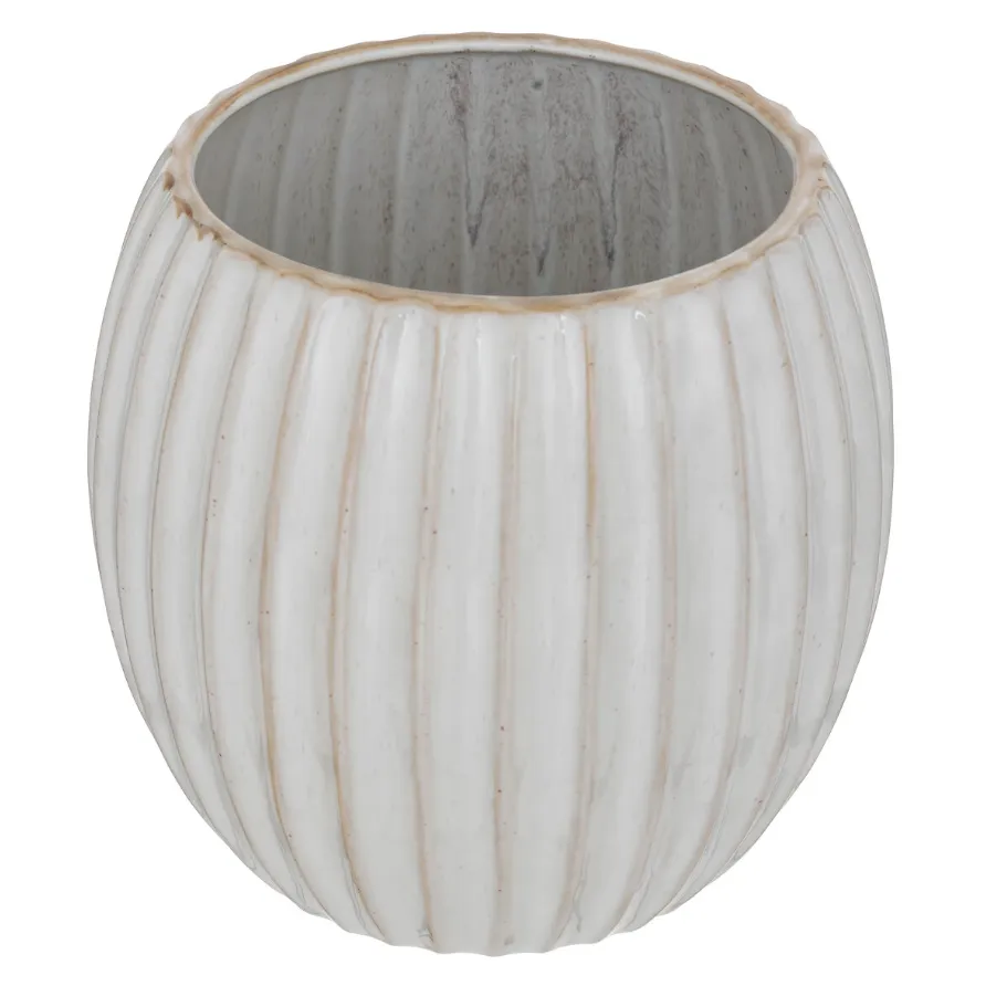 Vaza fi 19x18cm boja bele kafe Atmosphera Createur Dinterieur