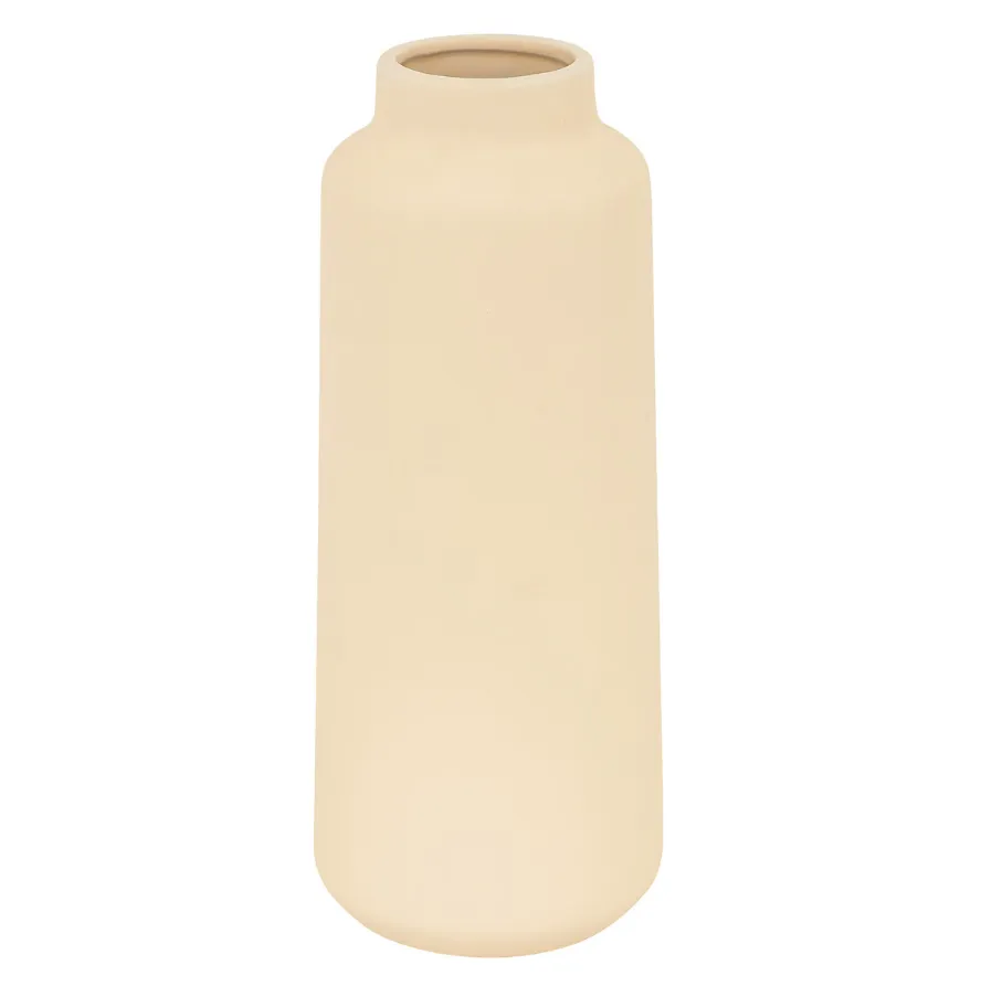 Vaza Rily fi 12x30cm bež Atmosphera C. Dinterieur