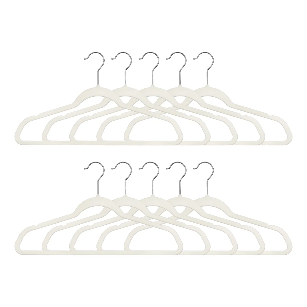Vešalica za odeću 10/1 44.5x23x0.5cm bež