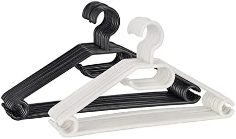 Vešalica za odeću 42cm pvc 10/1 sa okret. kukom sort