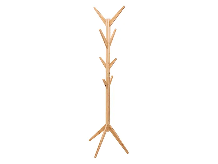 Vešaonik sa 8 kuka 60x60x178cm bambus 5five