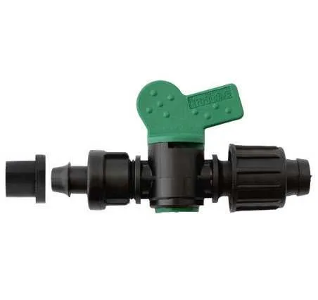 Ventil za traku kpk 16mm na okiten crevo sa gumicom 16mm Irritec