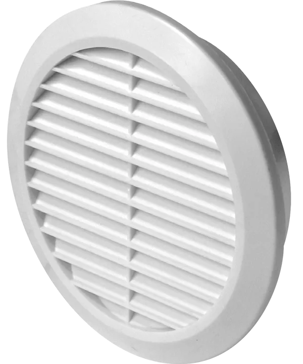 Ventilac. rešetka CLASSIC fi 125 bela Awenta