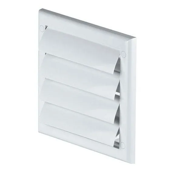 Ventilac. rešetka EXCLUSIV 14x14 fi 125 bela Awenta