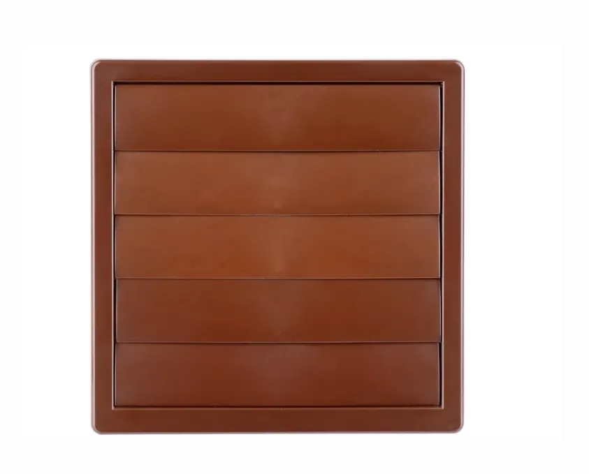 Ventil.rešet. sa žaluzinom KzZ 170x170mm fi 150mm braon airRoxy