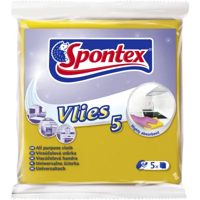 Višenamenska krpa za čišćenje 38x38cm Vlies 5/1 Spontex