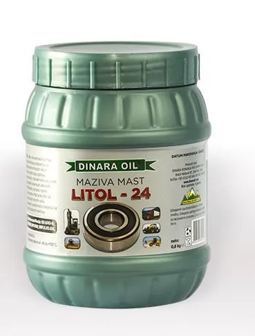 Višenamenska litijumska mast LITOL-24 800g Dinara Oil