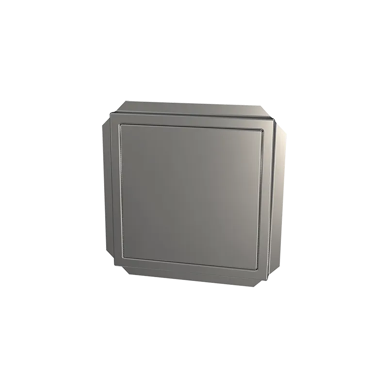 Vratašca za kadu 15x15cm inoks Isaflex
