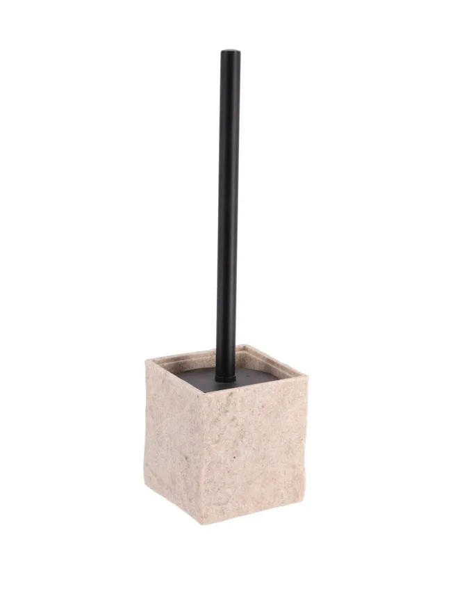 WC četka Pavia sa držačem bež/crna Tendance
