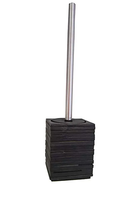 WC četka sa držačem Brick crna