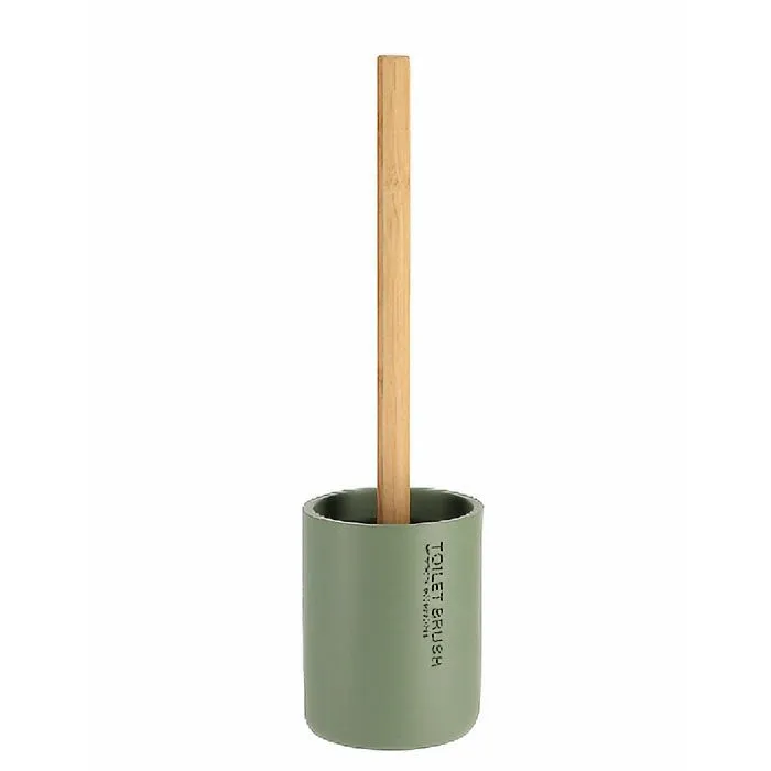 WC četka sa držačem Khaki zelena Tendance
