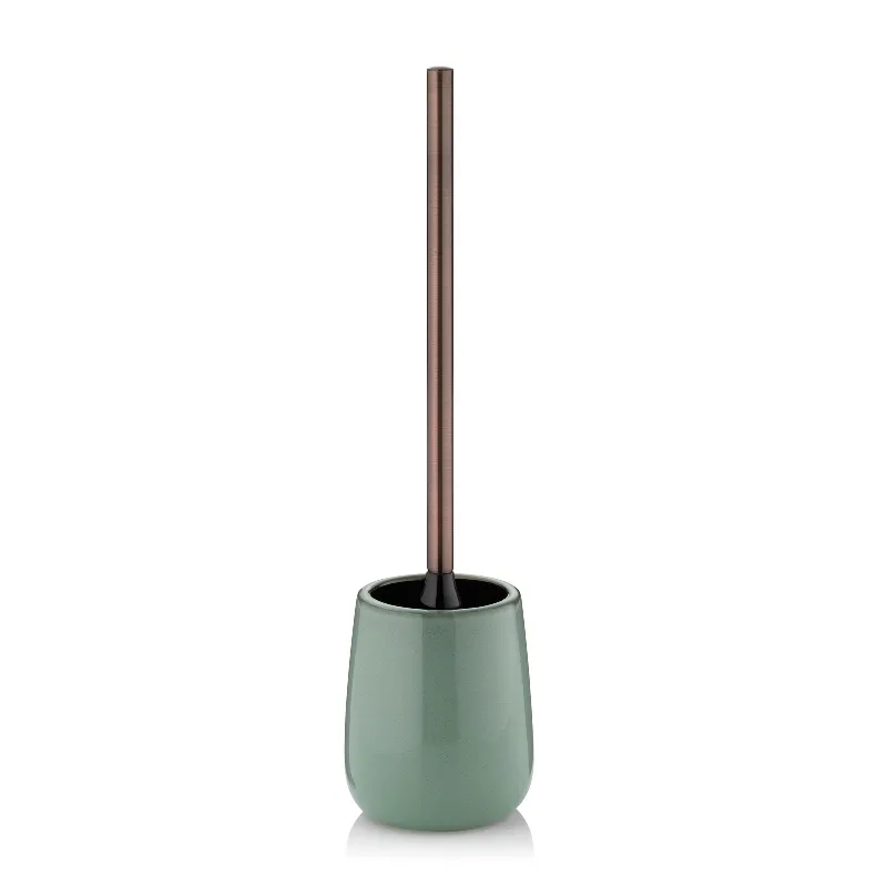 WC četka sa držačem Liana pine green fi 11cm zelena Kela