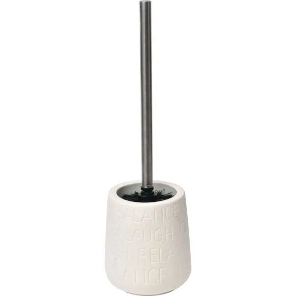 WC četka sa držačem Relax bela Tendance