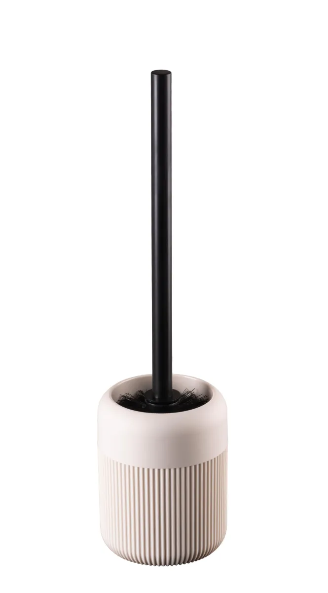 WC četka sa držačem Selma bež/crna mat Ridder