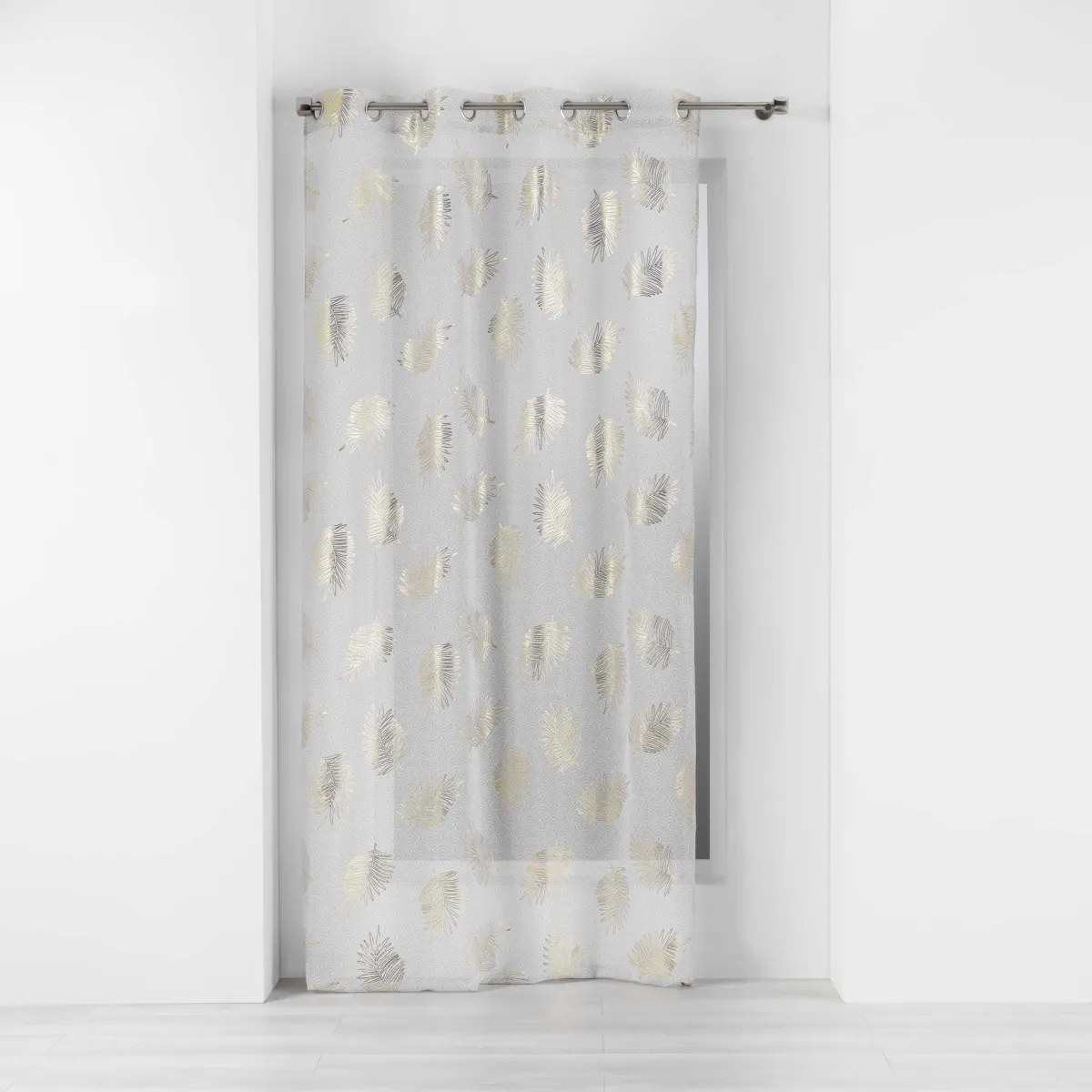 Zavesa 140x240cm sa otvorima za garniš. boja zlata D. d Interieur