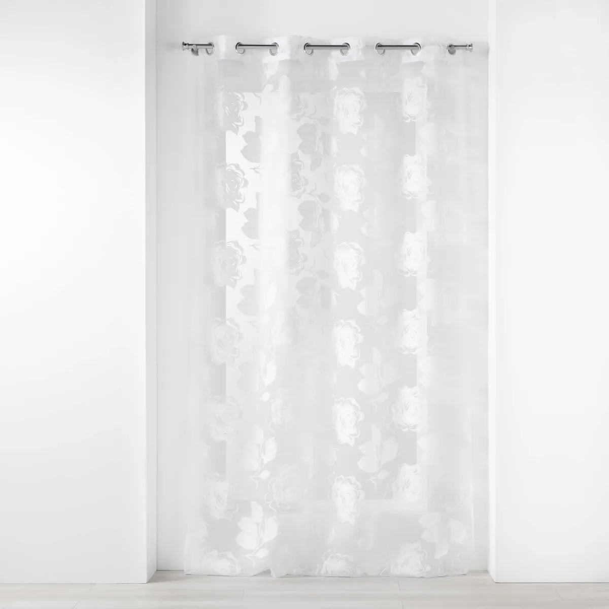 Zavesa Florinella 140x240cm sa otvorima za garniš. bela D. d Interieur