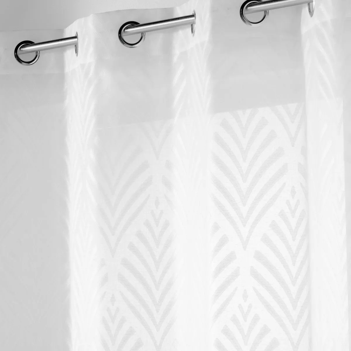 Zavesa Poesia Jacquard 140x280cm sa otvorima za garniš.bela D. d Interieur