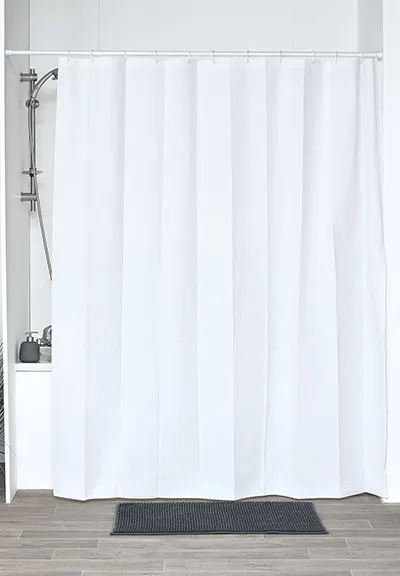 Zavesa za kadu 180x200cm bela Tendance