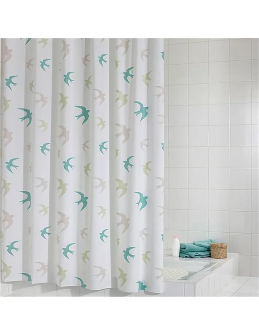 Zavesa za kadu Comfort Swallow 180x200cm bež Ridder