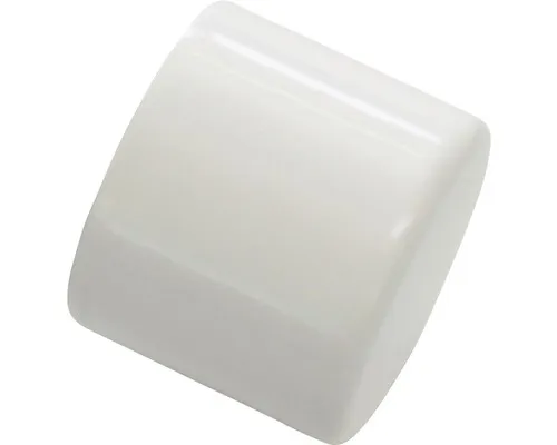 Završetak za dv.vodilicu 20mm pvc beli Gardinia