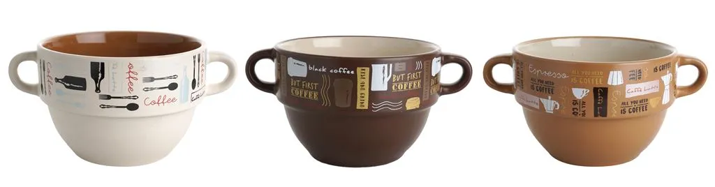 Činija za musli 500ml dezen Geometric Alpeks