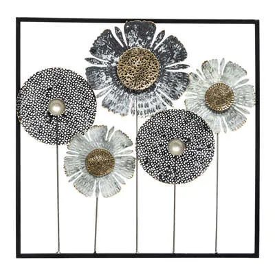 Zidna dekor. Flower 50x50cm Atmosphera Createur Dinterieur