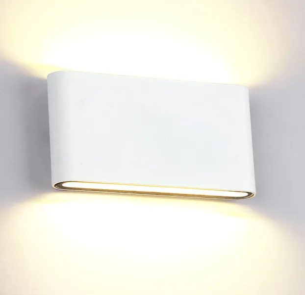 Zidna svetiljka 969 ovalna Led 2x6W 4000K IP65 bela  Elmark