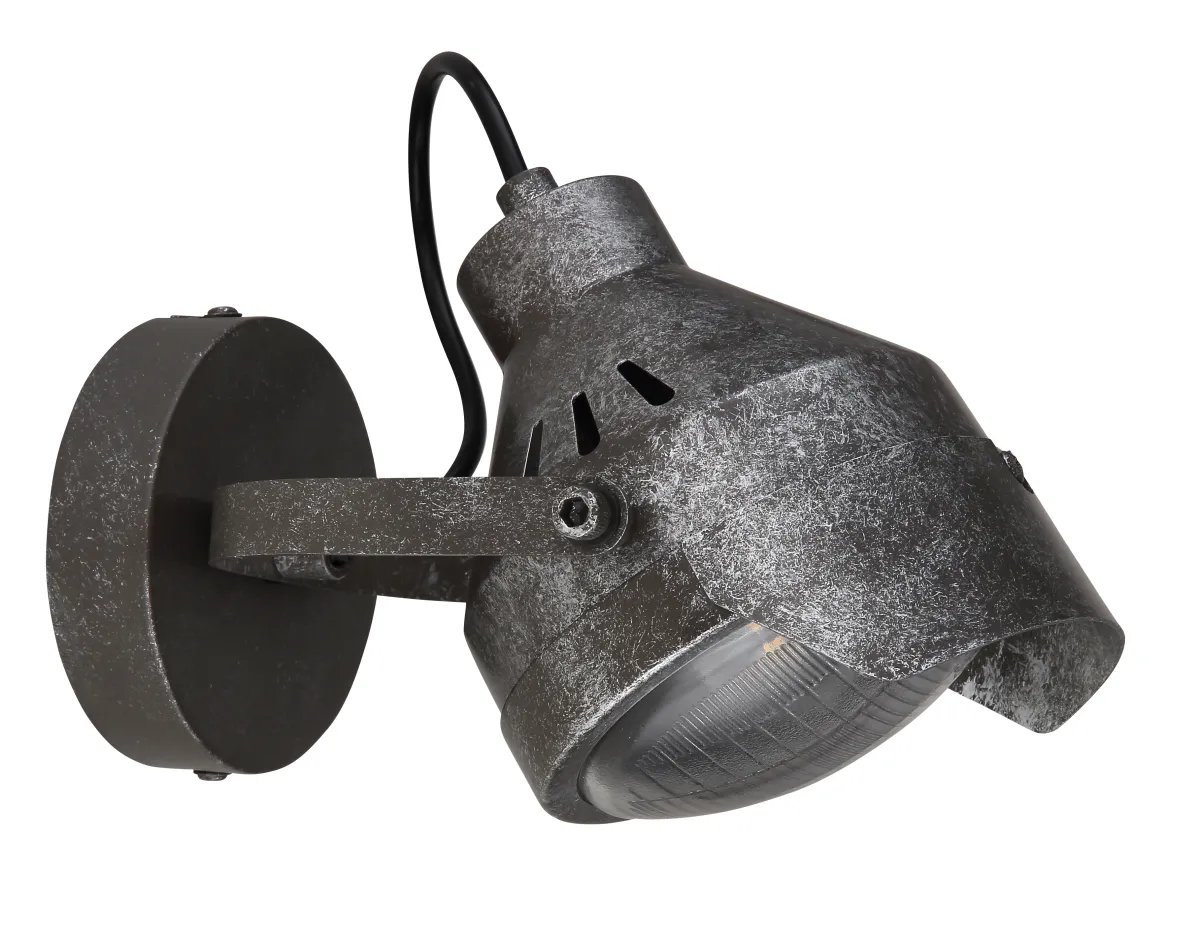 Zidna svetiljka GILLY 1xE14 25W IP20 crna Globo