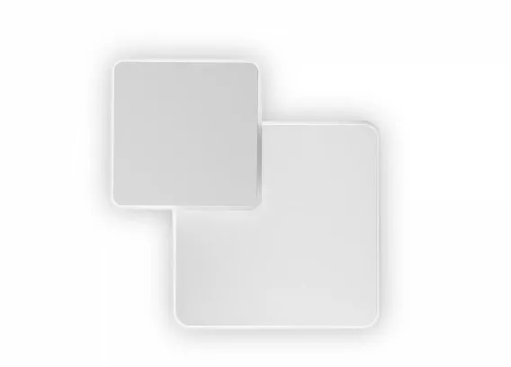 Zidna svetiljka Pouche AP 25x25cm LED 14W bela Ideal Lux