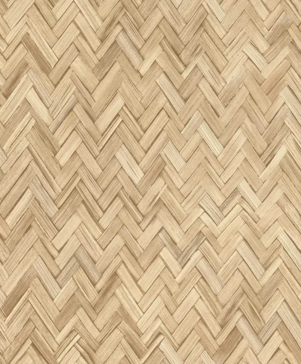 Tapeta za zid - 10.05x0.53m val.2027 - zidna tapeta Beachhouse braon/bež - Rasch