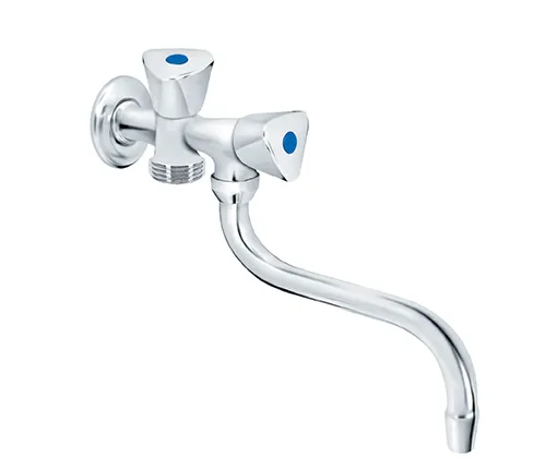 Zidni ispusni ventil pokretni izliv 160mm +priklj.3/4''