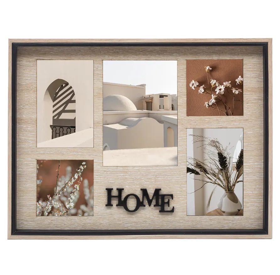 Zidni ram Ewen 41.5x31.5 cm za 5 slika bež Atmosphera C. Dinterieur