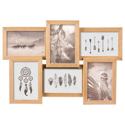 Zidni ram za 6 slika 10x15cm Atmosphera Createur Dinterieur