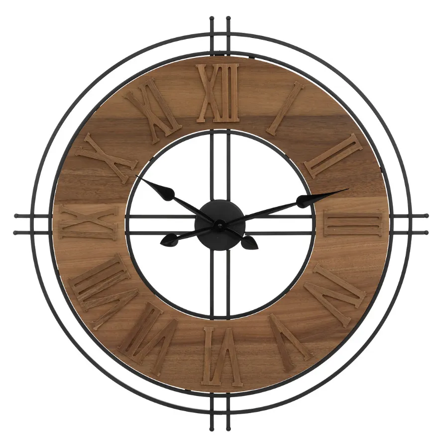 Zidni sat Dorian fi 65cm braon/crni Atmosphera C. Dinterieur