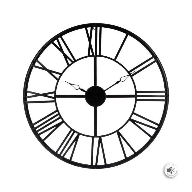 Zidni sat Vintage fi 70cm crni  Atmosphera Createur Dinterieur