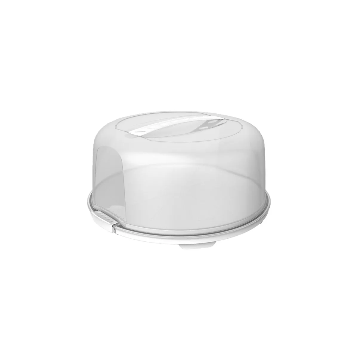 Zvono za tortu Fresh fi 35cm visoko transp./belo Rotho
