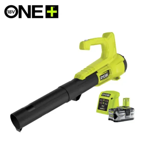 Aku. duvač lišća u setu sa punjačem i baterijom 4Ah 18V ONE+  RYOBI RY18BLA-140