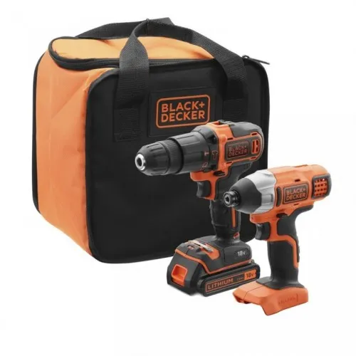 Akumulatorska bušilica i udarni odvijač Black&Decker BCK21S1S
