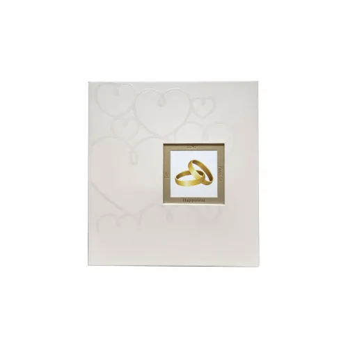 Album 13x18/200 wedding hearts b